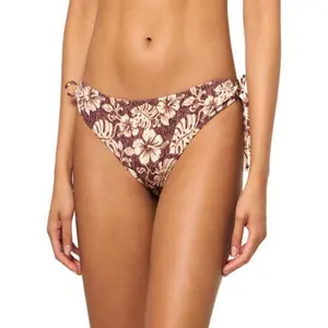 Roxy Women's Side Lace-up Bikini Bottoms –Stretch Swimwear, UPF+50, Quick-Dry Swim Bottoms