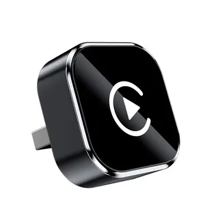 【YURNLV】Wireless CarPlay adapter for iPhone/Android, wired to wireless, quick and automatic connection.