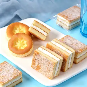 Ambient Egg Tart Bread-Coconut Cake Duo - 2 Sweet Snack Cakes & Pastries in 1 Package