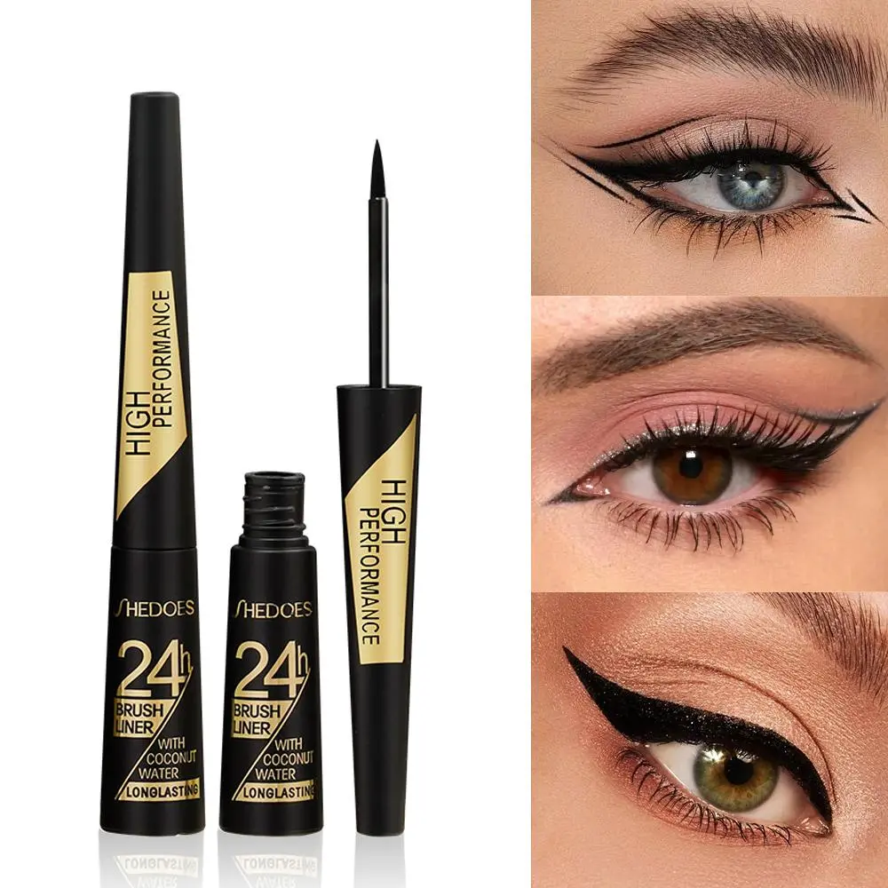 Long Lasting Eyeliner, Longwear Eyeliner, 1 Count Waterproof and Smudge-proof Eyeliner Pen, Quick Drying Eyeliners, Professional Daily Makeup Accessories, Eye Makeup Supplies, Cosmetic, Eye Makeup Products, Liquid Eyeliner