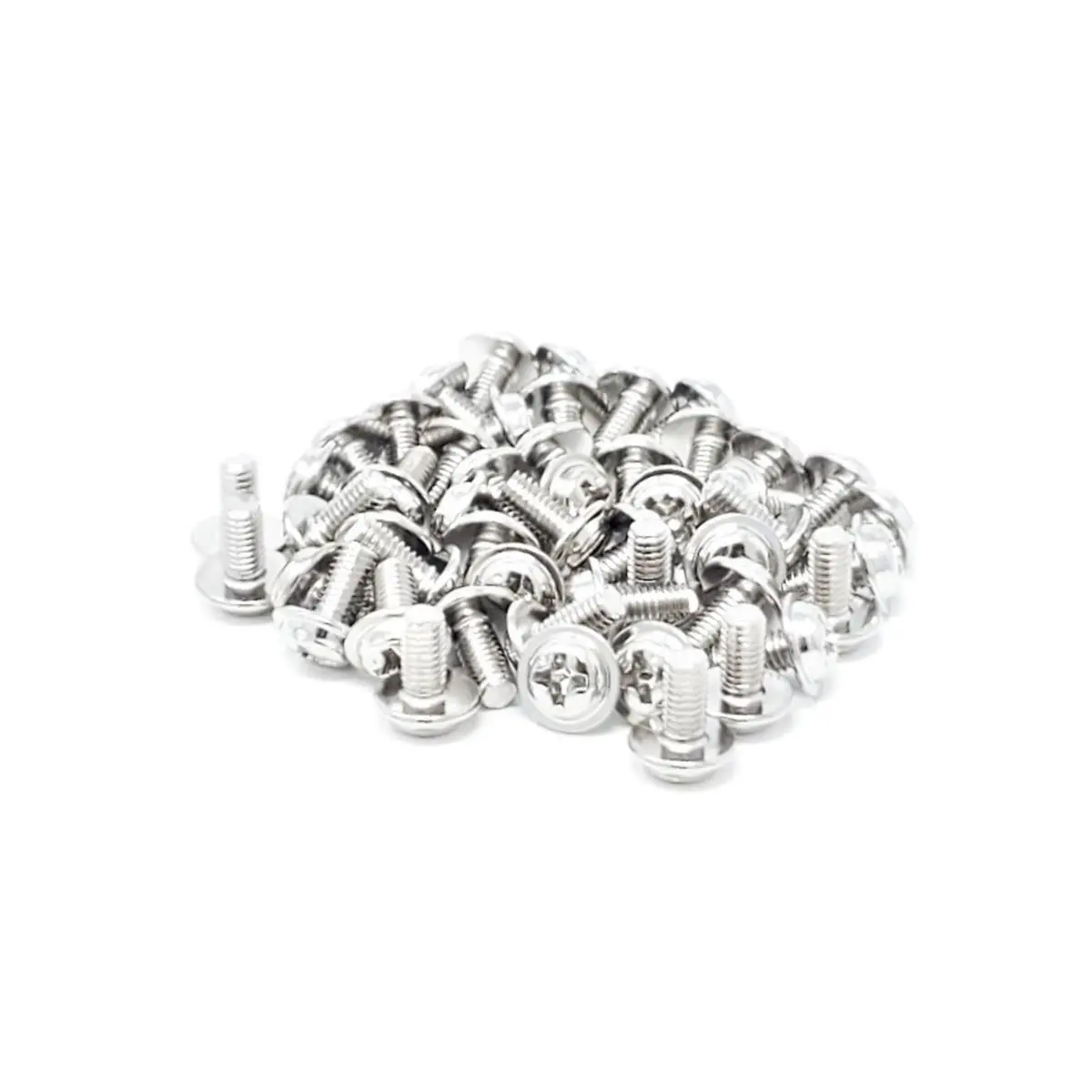 0.25 in. PC Mounting Computer Case Screws M3 - Pack of 50