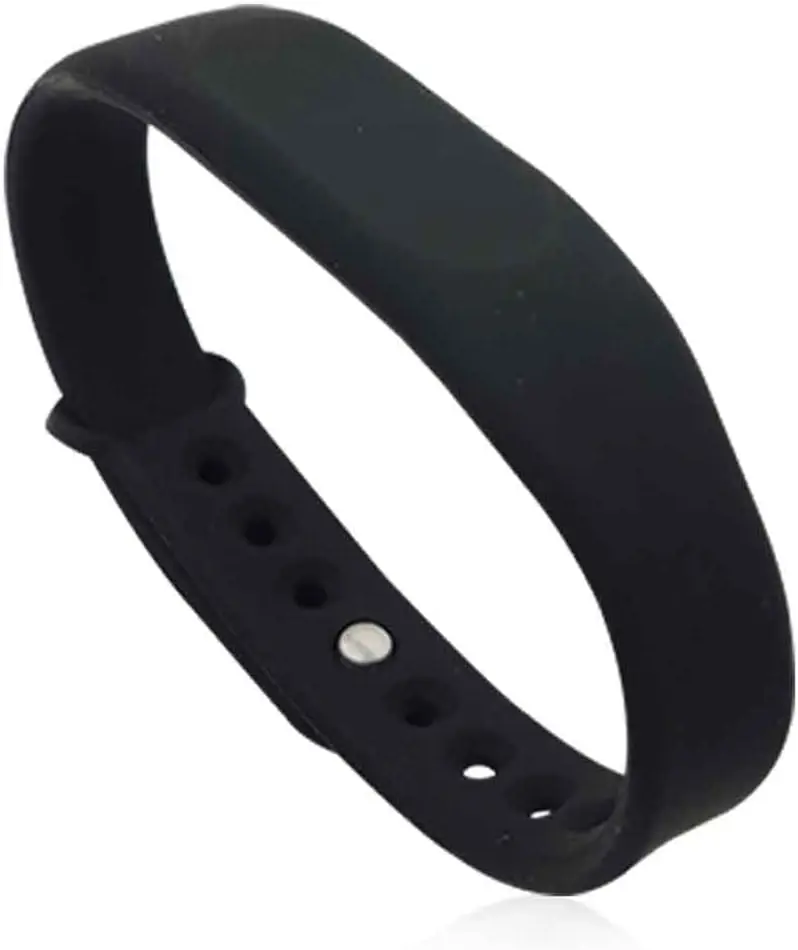 125khz RFID Silicone Wristband/Bracelet ID Read Only TK4100 Compatible with EM4100/EM4200 (1PCS ID Read-only Wristband)