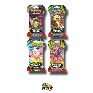 Pokémon TCG: Mega Evolution Perfect Order Sleeved Booster Pack (1 Random Pack Art)