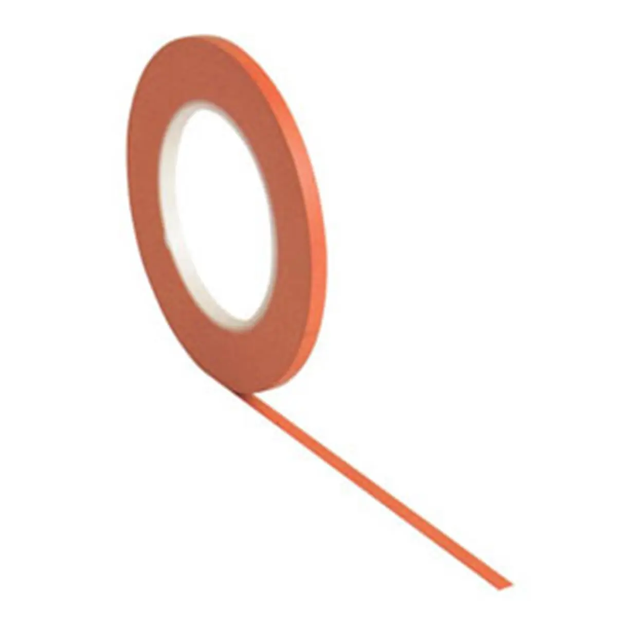 JTAPE 1111.0655 Flexible Orange Fine Line Masking Tape, 6 mm x 55 m, Heat Resistant for Temperature-Stable Design Paint Jobs & Straight Lines, DIY Scrapbooking Supply