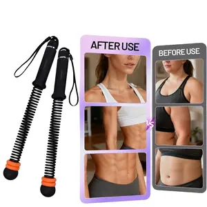 New Fitness Spring Battle Rope, Swinging Rope, Large Rope, Multi functional Home Workout Equipment, Adult Arm Strength, Muscle Fitness Training Rope