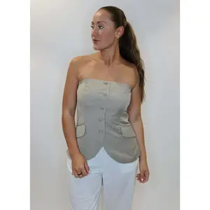 Chelsea Strapless Fitted Vest