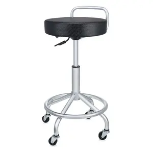 Cushioned Pneumatic Adjustable Work Stool
