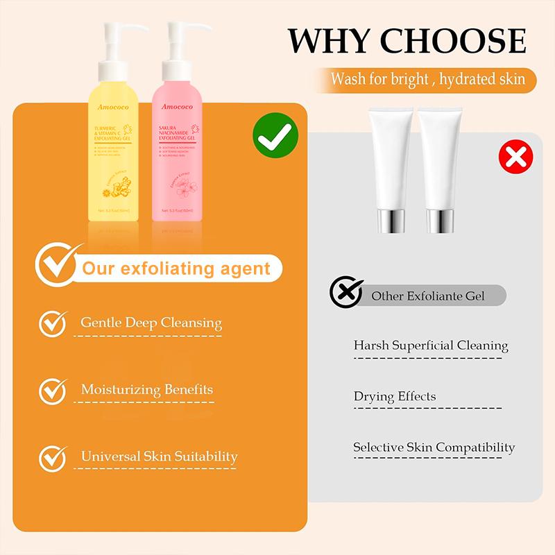 Turmeric vitamin c exfoliating blackheads facial face scrub scrub gel cleansing facial poresFacial Face Scrub Cleansing Pores with Akura Niacinamide