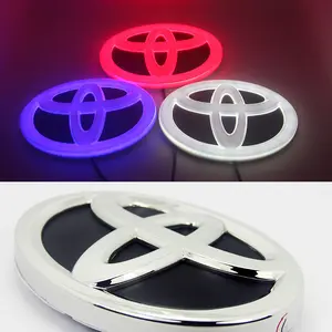 Universal LED Grille Accent Light – Luminous Multicolor Front & Trunk Decorative Panel for Car Customization |   Plug-and-Play Vehicle Lighting for Night Display, Car Show & Exterior Style