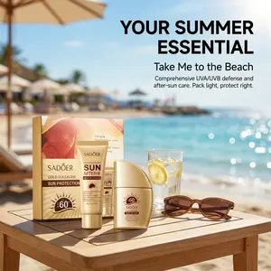 Gold Collagen SPF60 Sunscreen – Waterproof Anti-Sweat Smooth | Sun Block with Aloe Vera, Hydrating Soothing Repair for All-Day Sun Protection SunscreenLayering