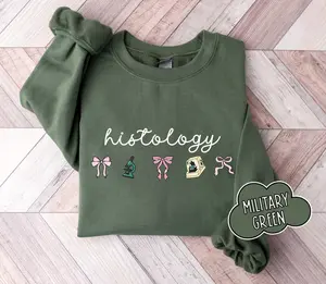 Histology Coquette  Short Sleeve T-Shirt / Sweatshirt / Hoodie , Cute Gift For Lab Tech, Medical Laboratory Scientist Sweatshirt, Clinical Lab Week, Lab technician Crewneck