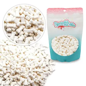 Bag of Bones - Spooky Halloween Sprinkles - White Candy Bone Shaped Sprinkles - Halloween Themed Sprinkles for Holiday Desserts and Snacks