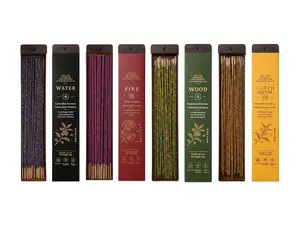 【SARA live special】InsomniaRelief SpiritualHealingFive Elements Incense Set | Pure Herbal Wellness Tea Calming Sleep Boost Energy Immune Support Tea Taupe China Origin Exclusive Collection Goods Exclusive Collectibles Shipped from Beijing China