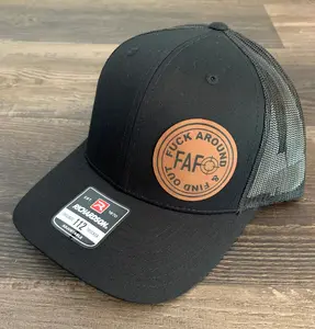 Fafo Hat – Funny Leather Patch Snapback Hat, Trucker Cap, Bold Humor Hat, Viral Funny Gift For Him, Husband Life Meme Hat