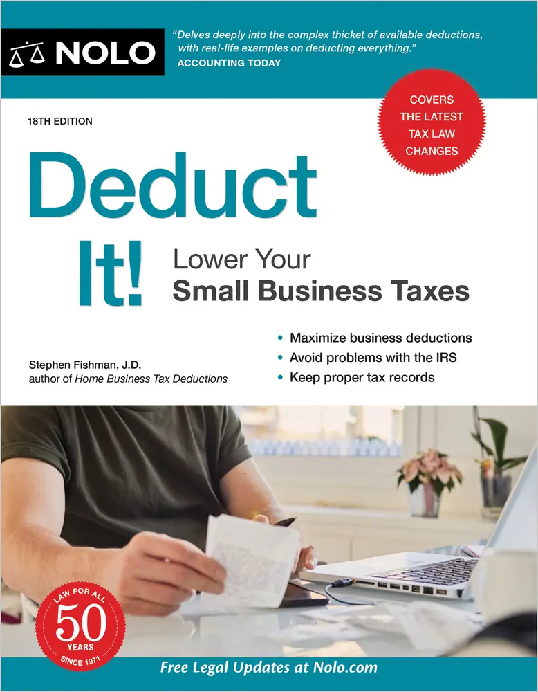 USED Book - Deduct It!: Lower Your Small Business Taxes by Fishman, Stephen (Paperback) - english
