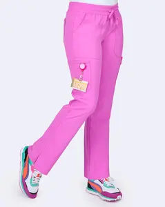 Zavate Studio Energy Straight Leg Scrub Pants
