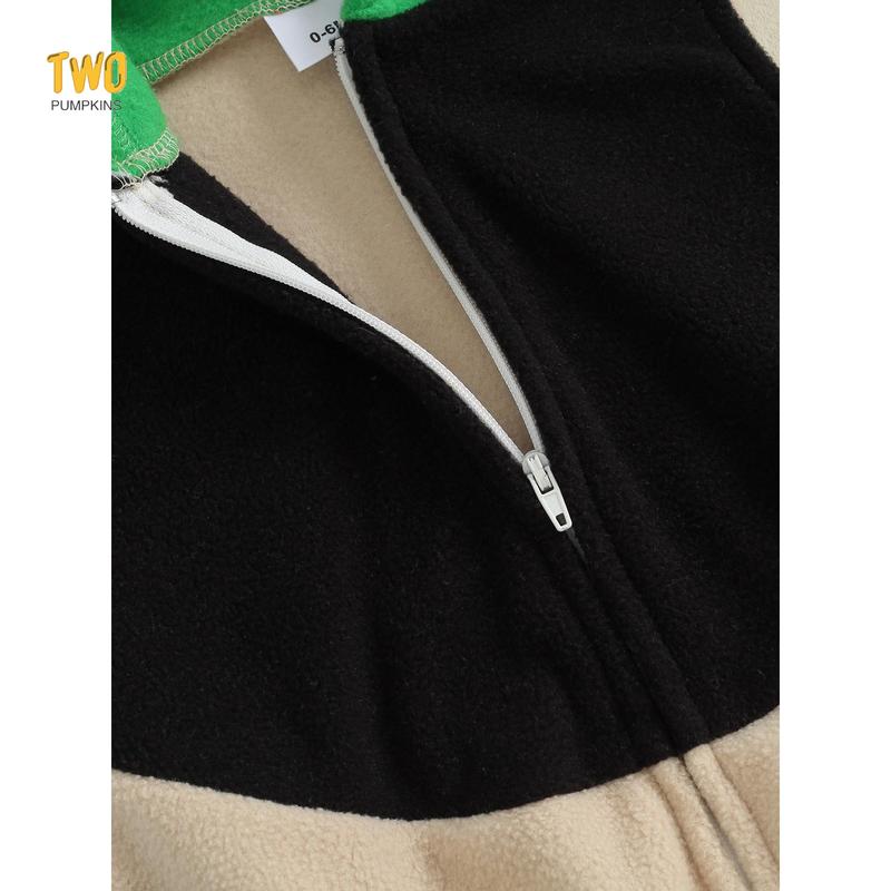 Baby Duck Costume, Sleeveless Hooded Zipper Closure Romper with Leg Warmers Halloween Cosplay Costume