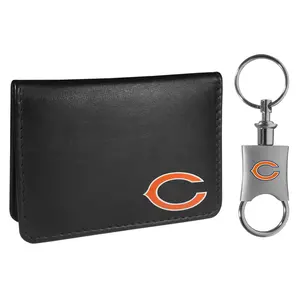 Siskiyou Sports NFL Weekend Bi-fold Wallet & Valet Key Chain