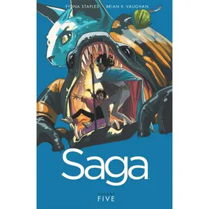 USED-Saga, Volume 5 by Vaughan, Brian K. (Paperback)