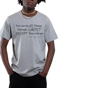 Inspired by Faith Classic Cotton Tee for Men & Women Motivational Christian Apparel Casual Day Wear Church Event Gift Comfortable & Sustainable Design