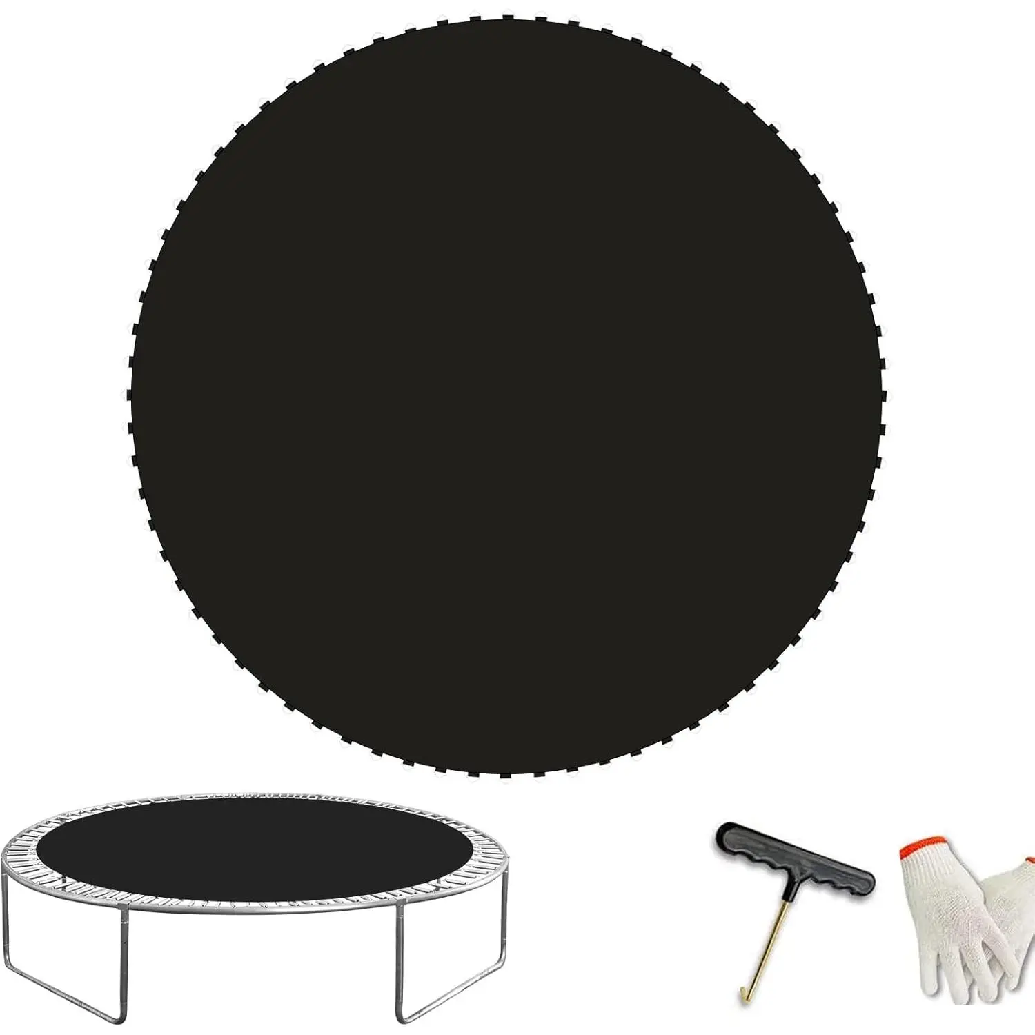 Replacement Trampoline Mat, Heavy-Duty, UV-Resistant & Durable Bounce Pad - Perfect for Safe & Fun Jumping