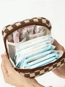 Cute Mini Square Bags for Coins & More, Portable Organizer, Ideal for Earphones, Data Cables, Keys, Jewelry, Perfect for Home, Travel, Gifts