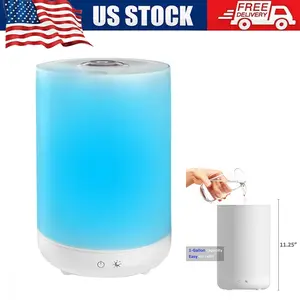 Top Fill Humidifier Aroma Diffuser LED Mood Light Quiet Air Moisturizer Bedroom Home Office