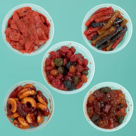 Yaboychamoy's Favorite Chamoy Candy Bundle ( No Pickle Kit Included)