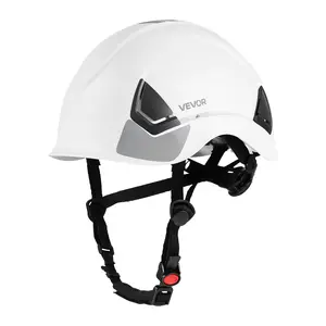 VEVOR Industrial Safety Helmet, Summervibes,Summervibes, ANSI/ISEA Z89.1 Approved ABS Safety Hard Hat with 6-Point Ratchet Suspension, Adjustable Vented Hardhat for Men Women Adults, for Outdoor Indoor Construction Workwear