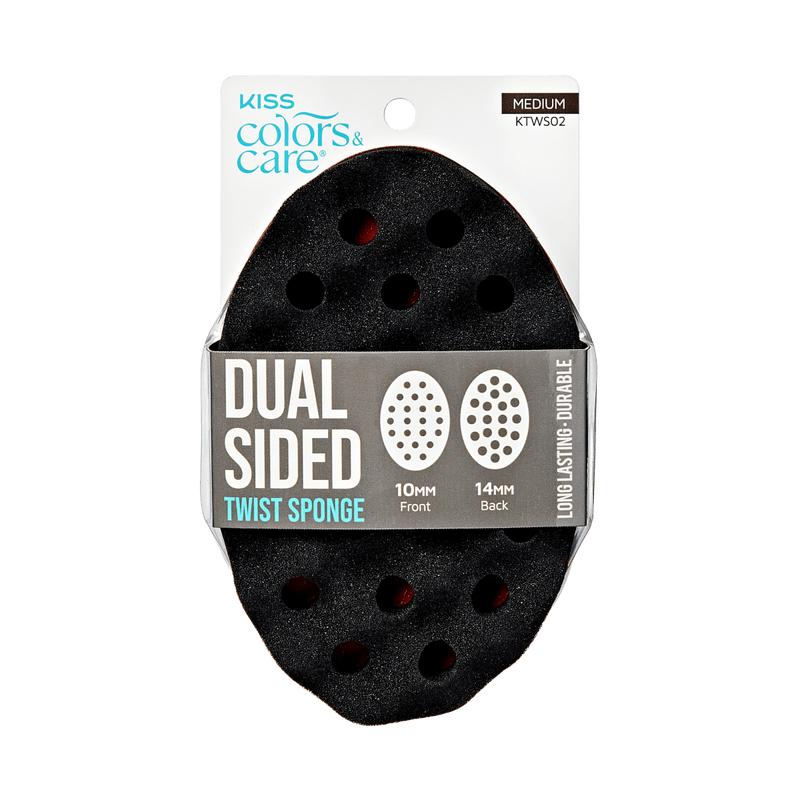 KISS Colors & Care Dual Sided Twist Sponge - Medium