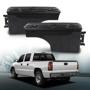 Fit For 99-07 Chevy Silverado & GMC Sierra Truck Bed Storage Tool Box Left+Right