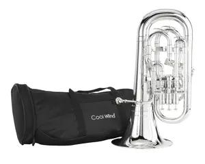 Coolwind CEU-200 ABS Euphonium,Bb, 3+1 piston, black, with bag, ABS mouthpiece