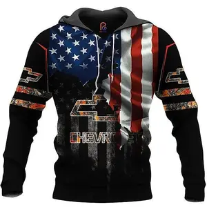 Pemagear CHEVY 3D All Over Print Hoodie