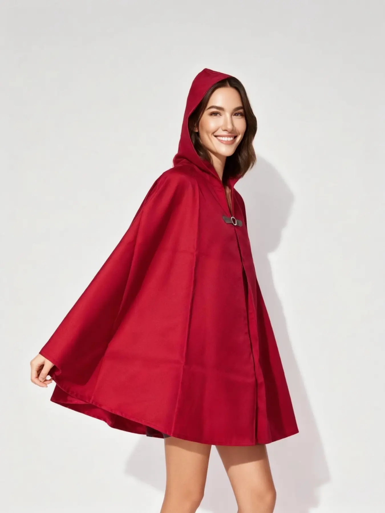 Halloween Rose Party Cape, Waterproof Cloak, Role Play, Outdoor Adventure, Unisex High-Quality Magic Costume, All Seasons