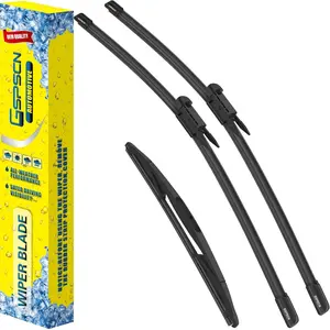 3 Wipers For Chevy Suburban 2008-2007 Tahoe 2013-2007 /GMC Yukon 2013-2007 /Cadillac Escalade ESV 2008-2007,Original Equipment Windshield