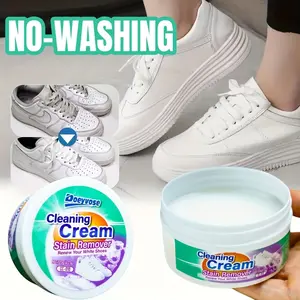 Doeyvose Heavy-Duty Shoe Polish, No Water Needed Quick Use, Prevents Yellowing, Cleans & Cares, Restores Shine, Long-Lasting Protection