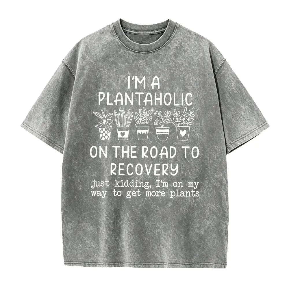 Washed T-shirt-Grey