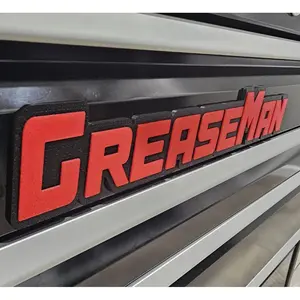 Personalized Jumbo Magnetic Name Badge For Toolbox Personalized Gift For Mechanic Name Label For Custom Toolbox Look Large Label 2.25&Quot;X12&Quot;