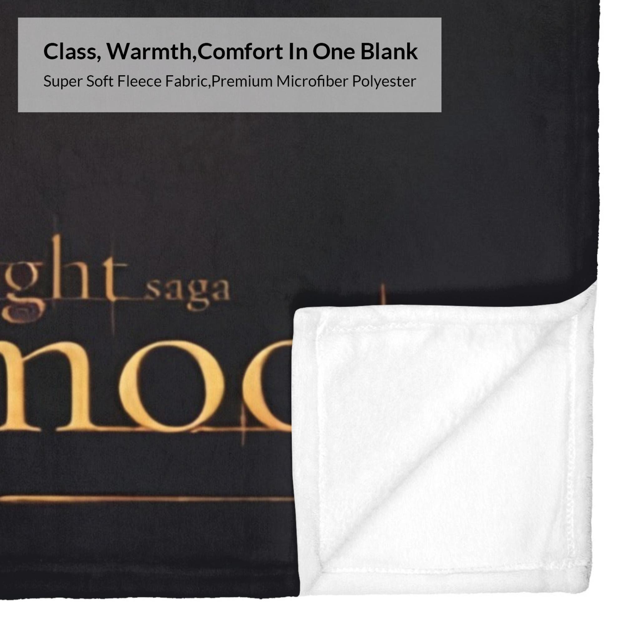 Viral Twilight New Moon Blanket - Ultra-Plush Throw With Jacob Black Poster Art30x40 40x50 50x60 60x80inch