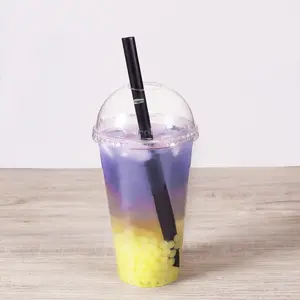 [3,500 ct] 9" Boba Straws (10 mm) | Unwrapped | Black