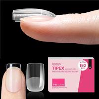 Extra Short Square【Only Tips】16Sizes 192Pcs