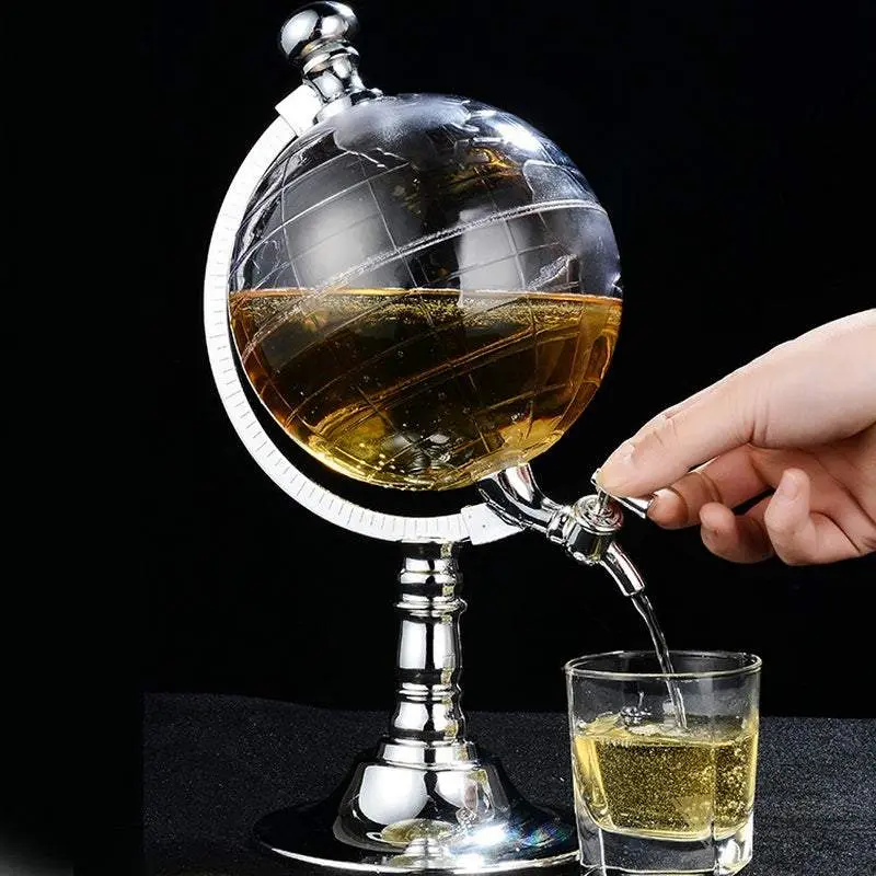 GlobePour - Novelty Globe Wine Decanter and Drink Dispenser