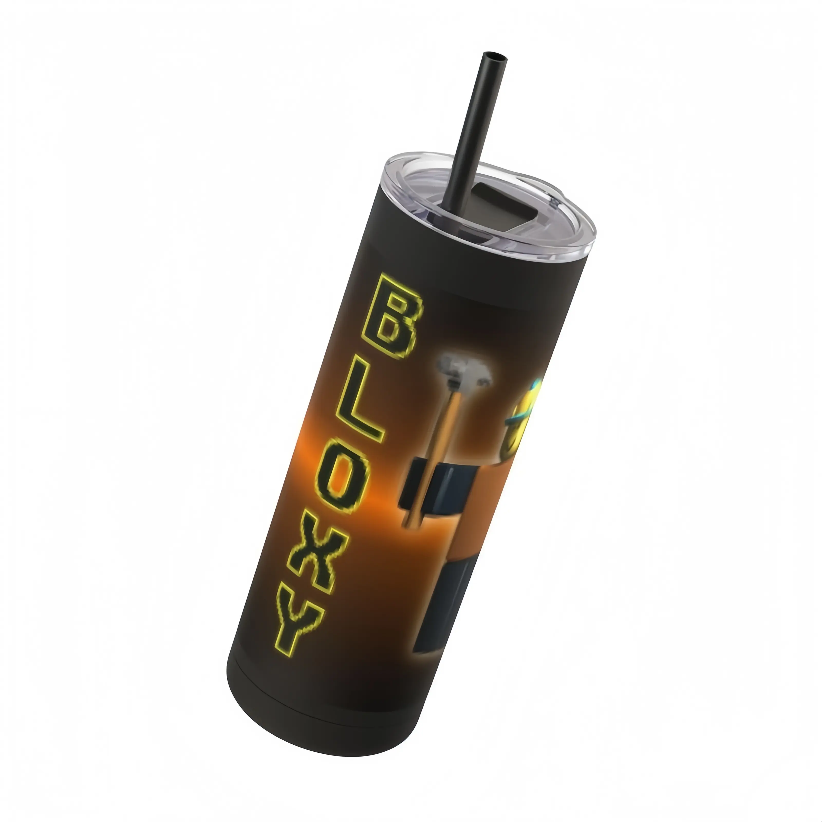 Cola Tumbler – 20oz Stainless Steel tumbler with a glossy finish, insulated for hot & cold drinks, Best gift For Roblox Gamer Drinkware Flasks Portable Water Bottles Bottled Bottles Bottles
