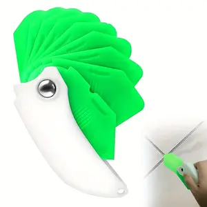 9 in 1 Premium Silicone Scraper Tool - Multi-Angle Beauty Sewing Shovel, Glue Removal Knife, Caulking Scraper for Kitchen, Bathroom, Window, Easy to Clean, Durable Manual DIY Project Tool - Universal Sealant Dresser Scraper