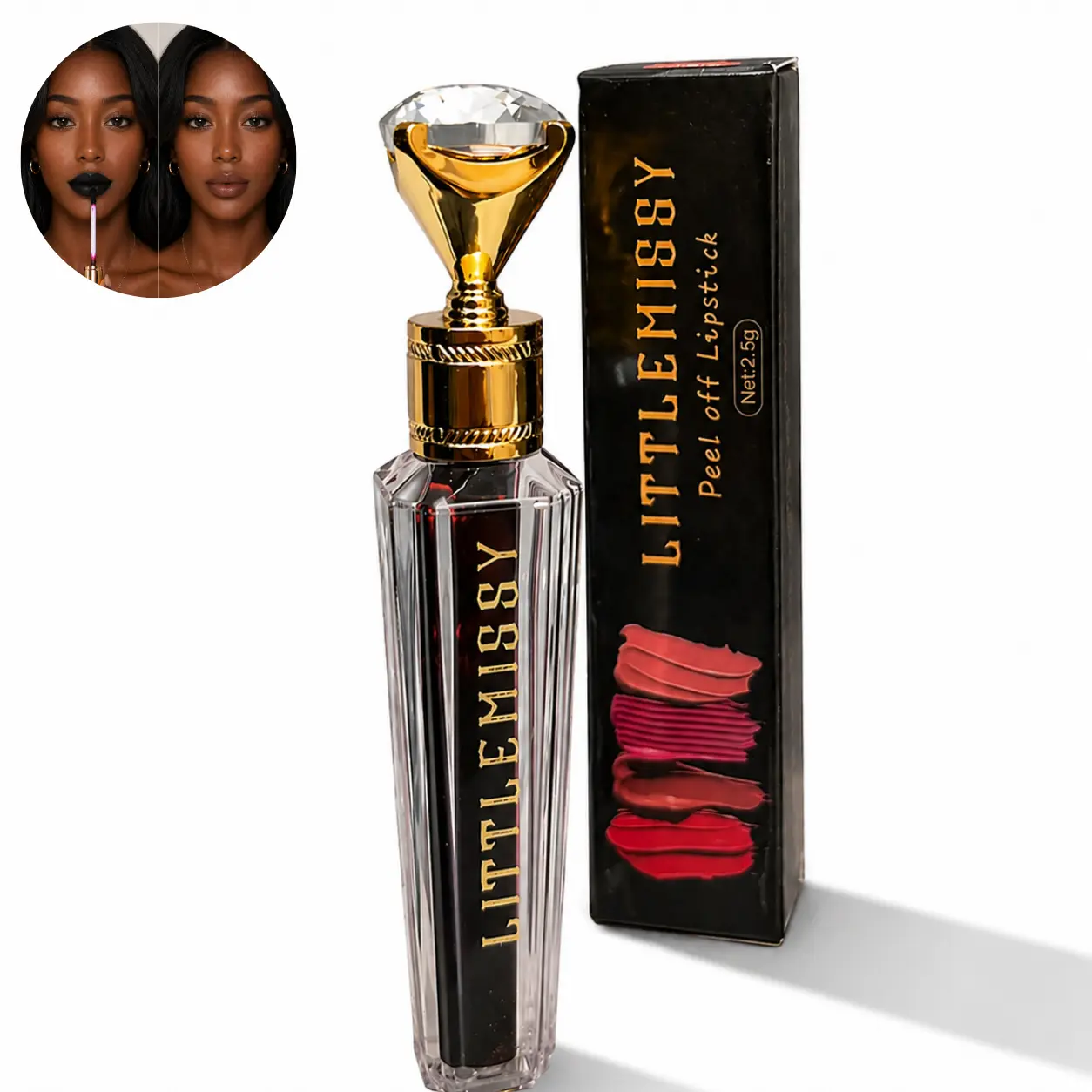 Waterproof Peel-off LIPSTAIN COLOR- SUGAR (Nude Brown)
