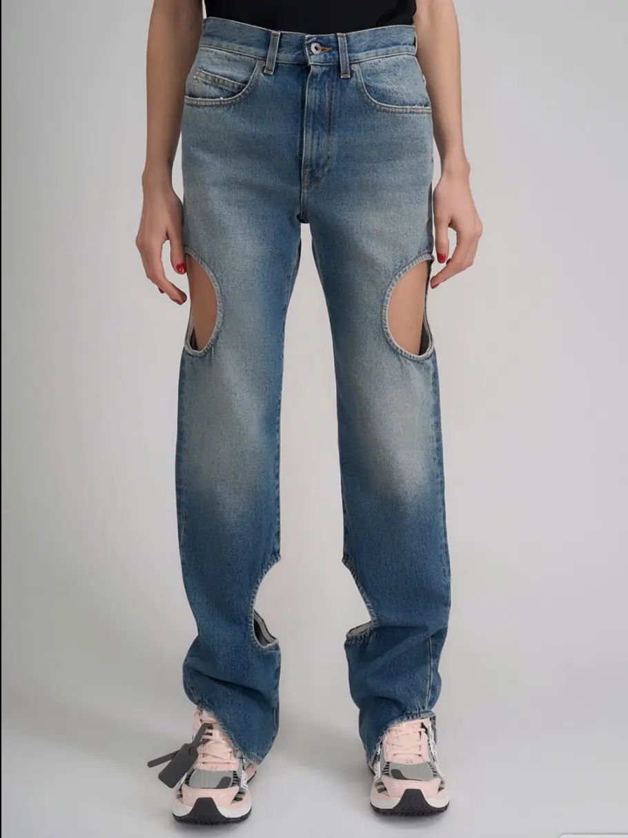 OFF WHITE METEOR DENIM | VINTAGE BLUE NO COLOR | WMNS 26 |