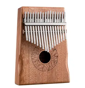 17 Key Hollow Kalimba Lotus Mahogany Wood Thumb Piano with Song Book Instructions Tuning Hammer Portable Finger Piano for Kids and Adult Beginners High-Quality Materials Ergonomic Design Compact Size Ideal for Beginners