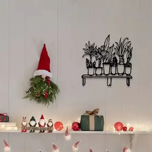 1pc Vintage Headboard Flower Metal Wall Art, Vintage Headboard Flower Statue Mural, Perfect for Bedroom, Boudoir, Love Alcove Decor, Valentine's, Christmas Decor, Ideal Gift for Couples weird home decor