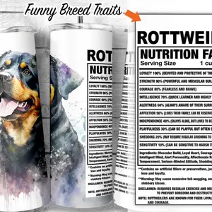 20 oz Rottweiler Tumbler