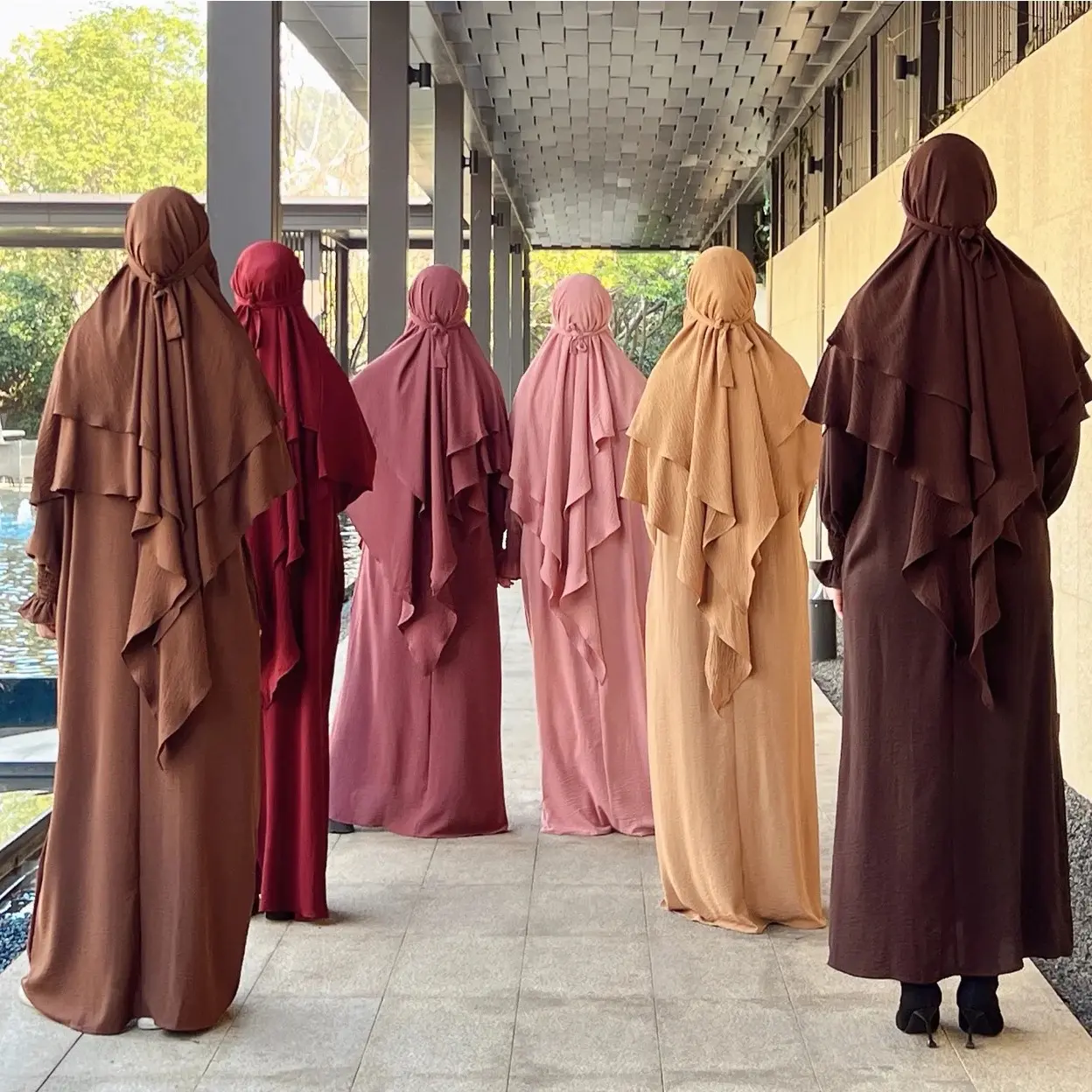 Layla Abaya and Hijab
